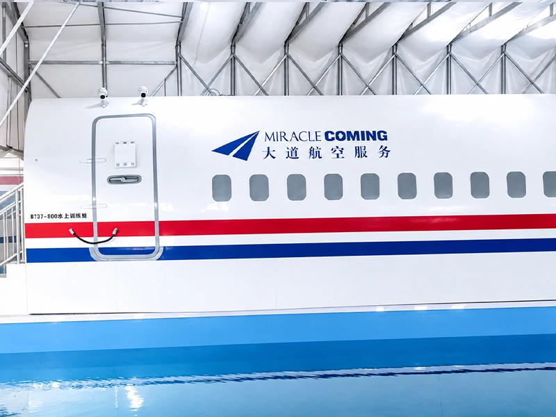 B737 Aviation Cabin Water‑Survival Training Simulator